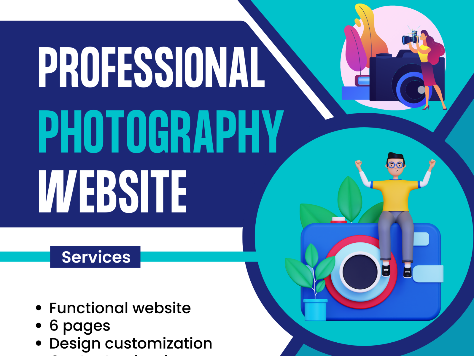 PROFESSIONAL PHOTOGRAPHY WEBSITE by Akkas Miah Pro on Dribbble