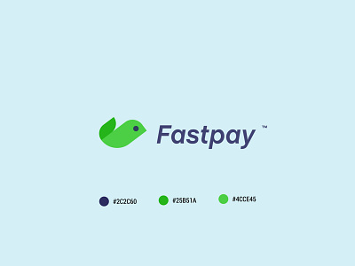 Fastpay branding graphic design logo minimalist logo pay logo