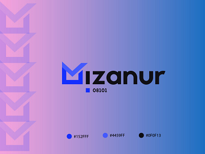 Mizanur branding graphic design logo