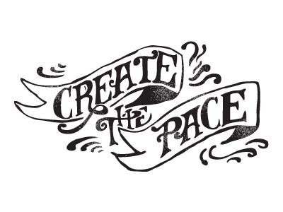 Create the Pace hand type illustration lettering