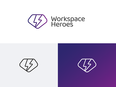 WorkspaceHerores logo brand branding branding design design graphic design icon illustration logo typography ui vector