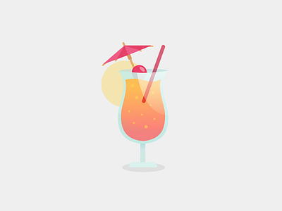 Fresh Cocktail 🍹 cocktail illustration san francisco