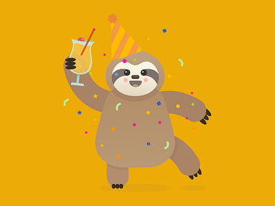 Party Sloth 🎉