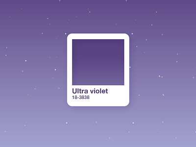 Ultra Violet 18-3838 2018 color color of the year pantone pantone 2018 ultra violet