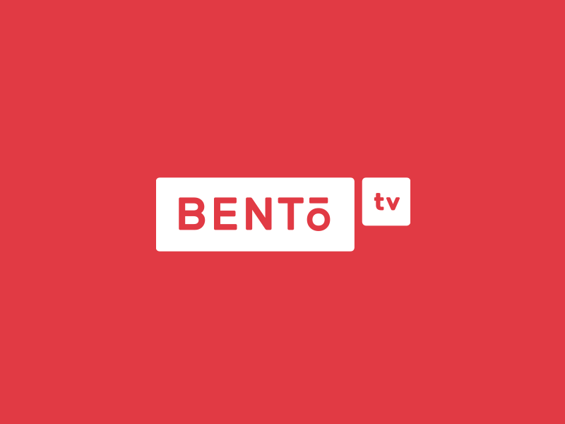 Bento TV asia bento channel graphic design logo tv