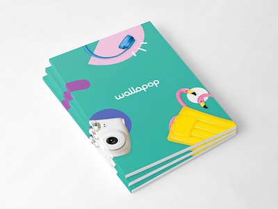 wallapop notebooks branding graphic design notebook pattern wallapop