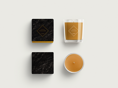 Marble Candles branding branding design candle candles design graphic design marble marble textures package design packaging typography