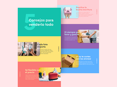 Tips & tricks - landing page branding design design graphic design landing page tips ui visual web design