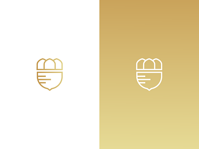 Don Cala Icon brand design branding design gold graphic design ham icon logo logodesign logotype premium ui