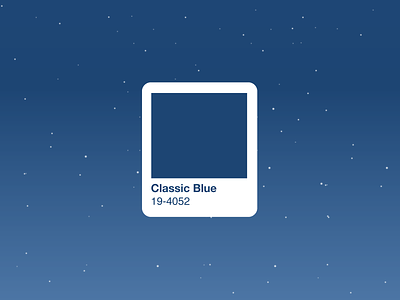Classic Blue 19-4052 2020 blue brand branding classic blue colour design graphic design illustration pantone pantone 2020 pantone of the year