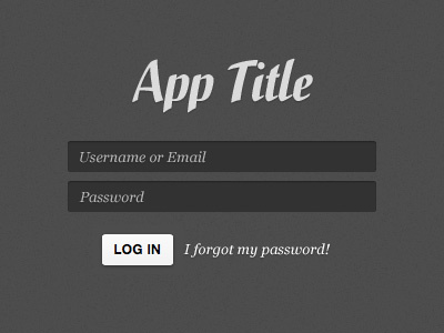 App Login