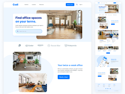 Interior design Landing Page