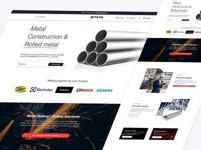 Metal Construction web page construction design liquid metal metal metal construction web page page rolled metal ui web web page
