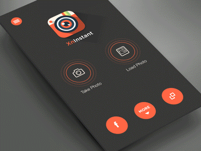 Xninstant after animation gif interaction ios7 iphone photoshop ui