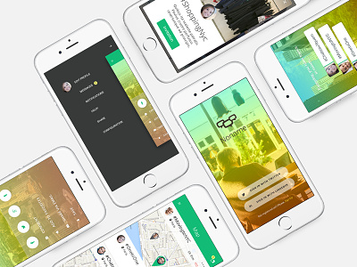 Project Noname design friends ios8 iphone mobile psd sketch ui ux work