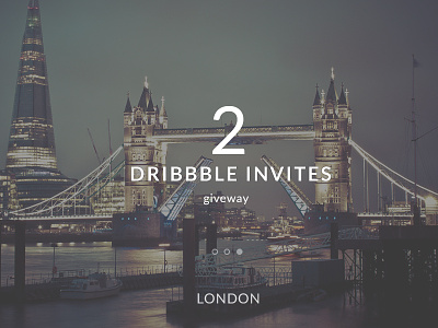 Invite Dribbble 2 dribbble free giveaway invitation invite player two