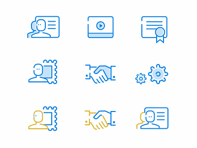 Simple Icons Design business design icon vector webdesign