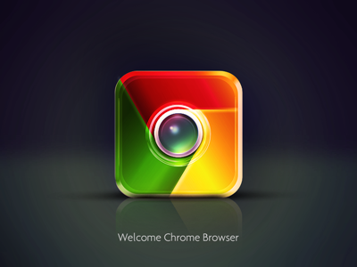 Chrome icon IOS Design apple chrome design google icon ios iphone