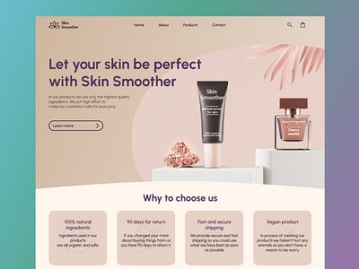 Skincare website