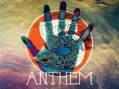 5 Anthem CD 5 anthem cd design hand hand lettered illustration typography