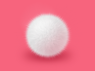 fluffy ball