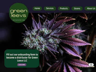 Unboarding Page for Cannibis Company