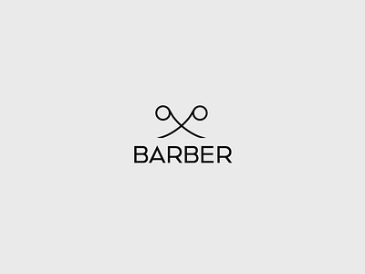 Barber adobe illustrator barber barbershop blackandwhite bob the barber boovpoov clean dailylogo dailylogochallenge day13 logo scissors simple