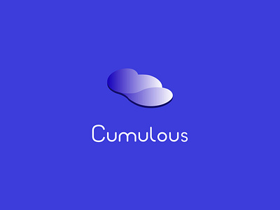 Cumulous boovpoov clean cloud computing cumulous dailylogochallenge data day14 logo perspective precipitatio simple vector