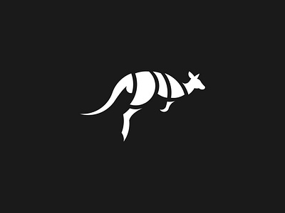Kangaroo adobe illustrator blackandwhite boovpoov clean dailylogo dailylogochallenge goldenratio heaps hopo illustration kangaroo logo sunnies vector