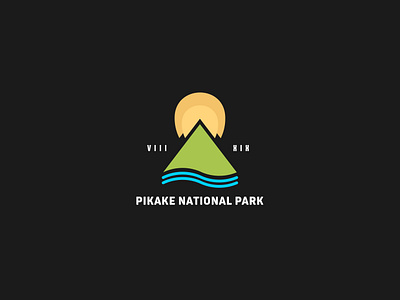 Pikake National Park ai boovpoov cloud national park dailylogo dailylogochallenge lincoln national park logo logo design pikake national park