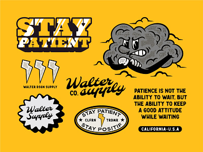 STAY PATIENT 1930s Character - Design Pack