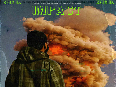 "Impact" (Cover Art) album art concept art cover art cover artist graphic design music packaging