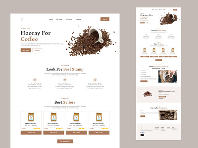 COFFEE Website design