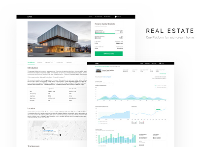 Real Estate apartment bhk building clean design house minimal real estate analytics trending ui ux website
