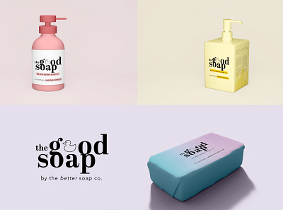 The Good Soap - Design Prompt branding design graphic design illustration logo typography