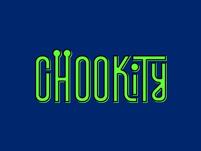 Chookity 2d adobe after effects animation design final space illustration looping motion design type type art type design typeface typography
