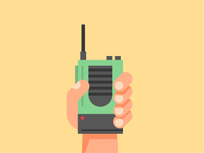 2-Way communication icon illustration nerf walkie talkie zedtown zombies