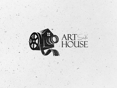 Art House branding design graphic design illustration logo rhyton typography