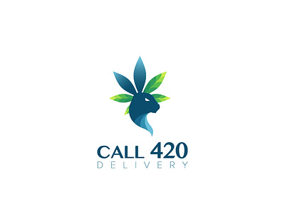 Call 420 Delivery branding design graphic design illustration logo rhyton typography