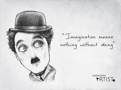 Chaplin Quote By Anantha Krishnan On Dribbble