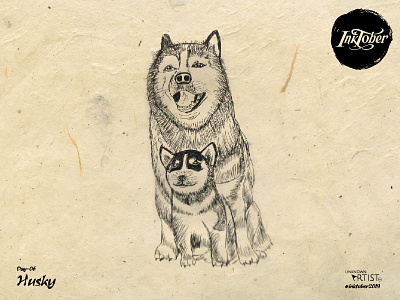 HUSKY #Inktober 2019. Day 6