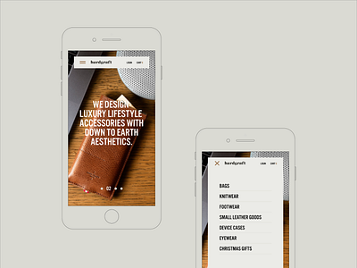 HardGraft Website Concept design minimal typography ui ux web website