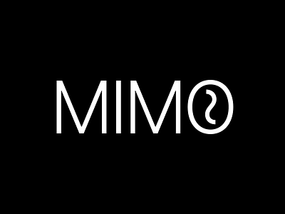 Logo for coffeeshop MIMO branding graphic design logo