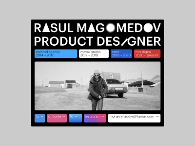 portfolio website design typography ui ux vector web website
