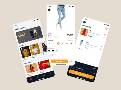 Mobile eCommerce App Concept