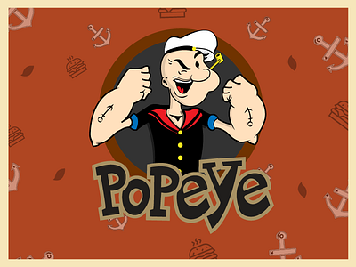 Character Illustration - Popeye!!