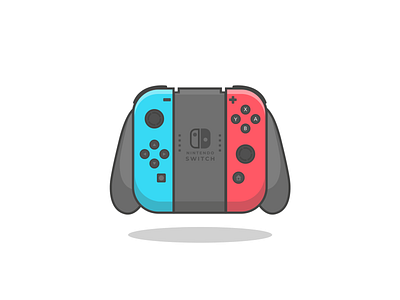 Nintendo Switch consoles digital illustration digitalartist illustration nintendo switch
