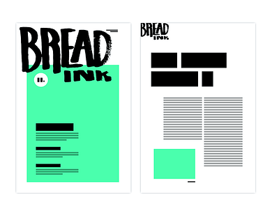 Bread Ink Newspaper concept newspaper