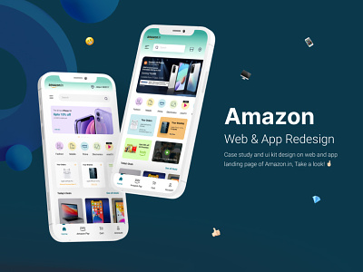 Amazon App Redesign amazon app behance case study design ui ui design uiux ux design we