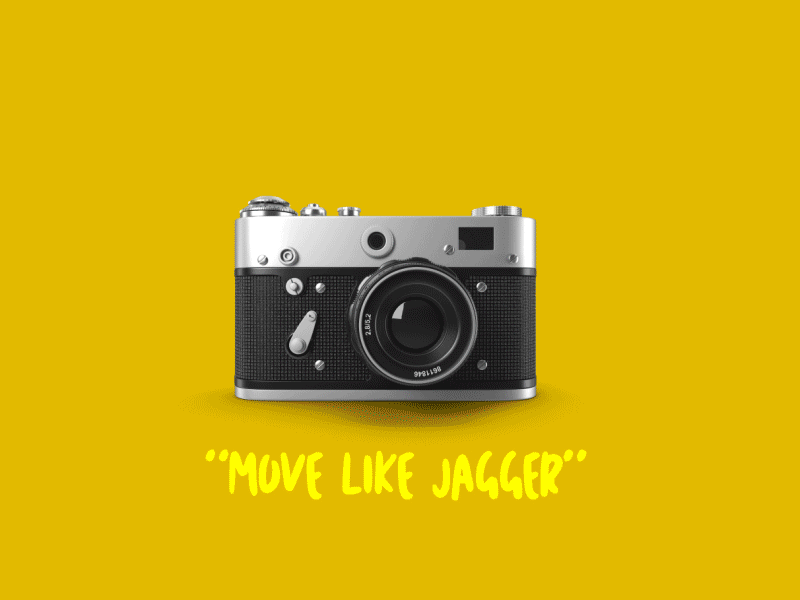 Move Like Jagger 3d animation c4d camera colorful design dribbble funky graphics motion shot